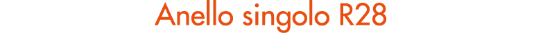 Anello singolo R28